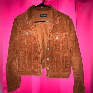 Brown corduroy jacket